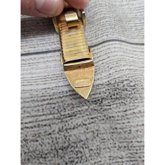 Vintage 80\'s Accesorcraft NYC Gold Stretch Belt main image 4